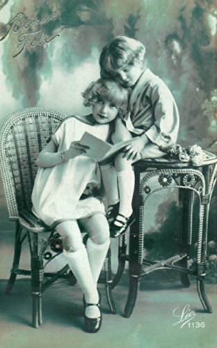 French Antique and Vintage Postcards Little Girl 14 (Japanese Edition)