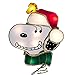 Kurt Adler Snoopy Lighted Treetop, 9-Inch