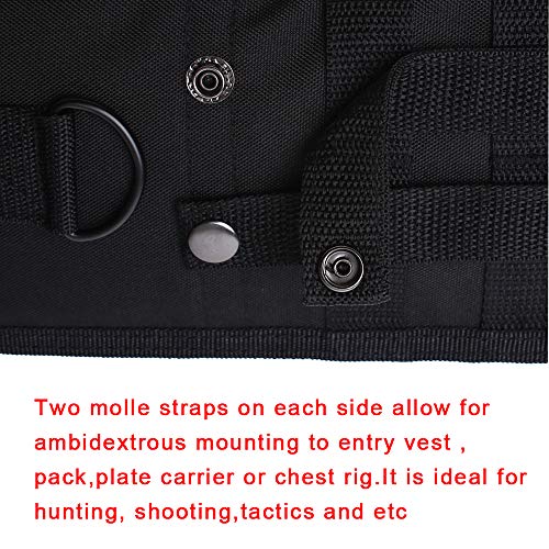 Waxaya Tactical Shotgun Scabbard Rifle Storage Bag Molle Holster (Black)