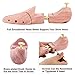 SONGMICS Pair of Cedar Shoe Tree Twin Tube Shoe Shaper Men's 10.5-11.5 ULST003