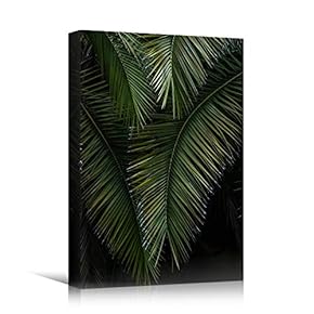 signwin Canvas Wall Art Leaves Arrangement Abstract Colorful...