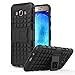 Galaxy A8 Case - MoKo Heavy Duty Rugged Dual Layer Armor with Kickstand Protective Cover for Samsung Galaxy A8 5.7 Inch 2015 Smartphone, BLACK (Not Fit Galaxy A Previous Generations)