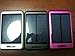 30000mAh Solar Power Bank Backup Battery Charger for GPS PDA Mobile Phone