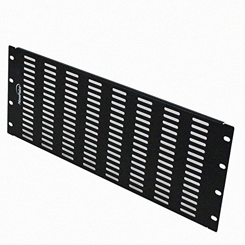 NavePoint 4U Blank Rack Mount Panel IT Server Network Spacer Slotted Venting
