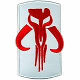Star Wars Boba Fett Mandalorian Bounty Hunter Embroidered Iron on Patch #FF