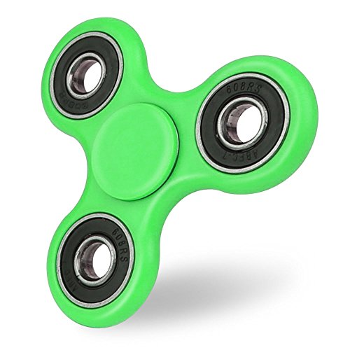 Fidget Spinner Prime Design, [Upgraded Bearing] Silent, Strong, Ultra-Fast and Longer Lasting Spinner (Green)