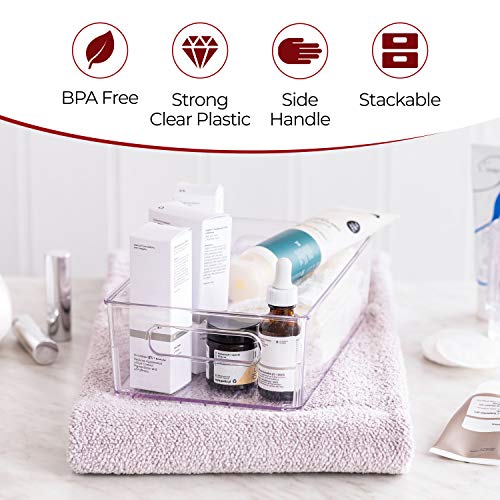 Fridge Organizer Bins Refrigerator Organizer Set of 2 Refrigerator