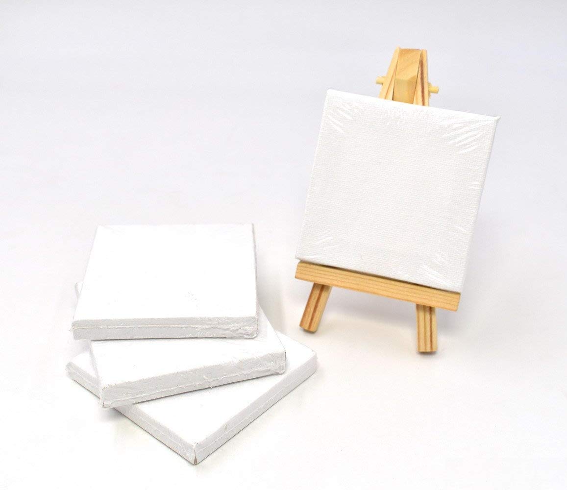 RayLineDo Set of 4pcs Mini Artist Blank 