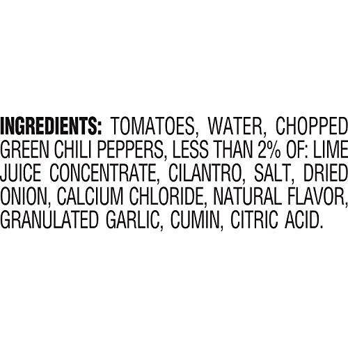ROTEL Mexican Style Diced Tomatoes with Lime Juice and Cilantro, 10 Ounce