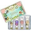 Hand-Cream-Gift-Set-For-Women-4-Hand-Cream-SetShea-Butter-Aloe-VeraTin-BoxUn-Air-dAntan-4-Perfume-Verbena-Floral-Blend-Rose-AlmondFor-HerMum-PresentsSkincare-SetHand-Care-Set Gifts For Women - Hand Cream Gift Set For Women, 4 Pcs Hand Cream Gift Set- Hand Lotion Set With Shea Butter and Sweet…