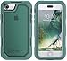 Griffin Survivor Extreme Rugged Drop Protection Case for IPhone 8 & iPhone 7 (ONLY) (Teal/Clear)