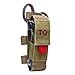 Tactical Tourniquet & Trauma Medical Shear Pouch MOLLE PALS Duty Belt Loop EMT EMS (Tan)