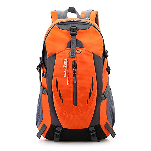 Capacità Grande Zaino Trekking 55L Con Copertura Antipioggia