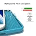 Supveco Case Compatible for iPad Air 3 2019/iPad Pro 10.5 2017 with Pencil Holder, Premium Folio Stand Case, Soft TPU Back Smart Cover with Auto Sleep/Wake for Apple iPad Air 3rd Generation (Blue)