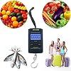 Next-shine-Electronic-Digital-HangingFishLuggageKitchen-Scale-001-lb0005kg-Dark-Blue