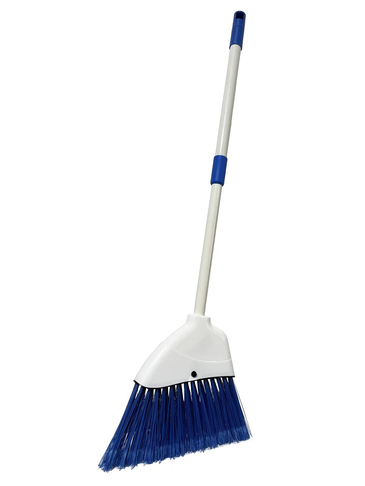 Photo 1 of Xifando Kids Broom-Housekeeping Cleaning Tool for Kids Pretend Playing,Retractable Small Broom for Littler Helper(White+Blue)