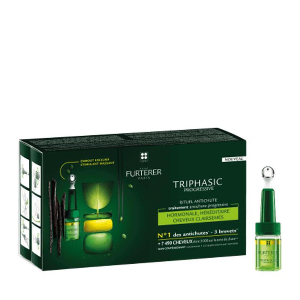RENE FURTERER Triphasic Progressive Anti-Hair Loss Treatment 8 x 5,5 ml