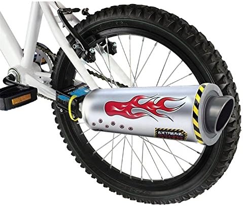 YUJUAN Bicycle Turbo Motorcycle Sound Exhaust Pipe Cool Car Bike Accessories Toy 6 Wild Sounds