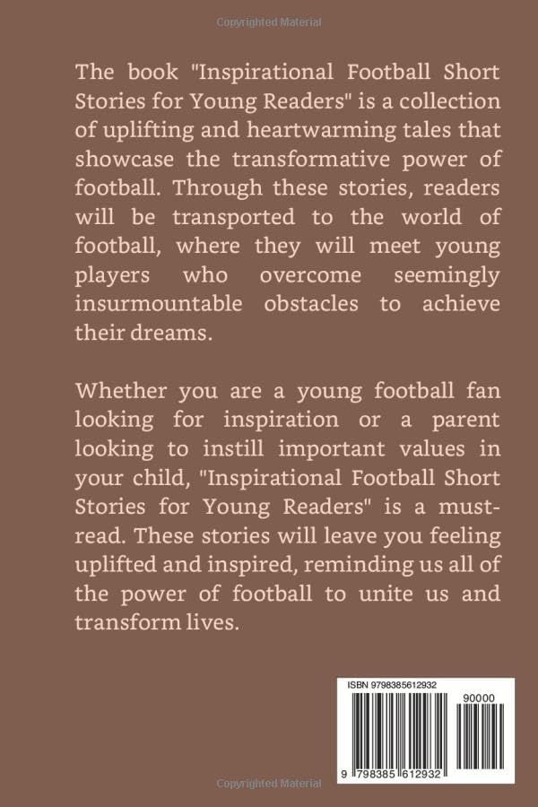 Inspirational Soccer Short Stories for Young Readers: How 30 Great ...