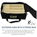 EasyGoProducts Kubb The Viking Wooden Outdoor Lawn Game Set - One 2 3/4