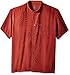 Van Heusen Men's Big and Tall Jacquard Short Sleeve Shirt