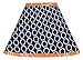 Sweet Jojo Designs Orange and Navy Blue Lamp Shade for Arrow Bedding Collection