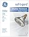 GE Lighting 48037 150-Watt 1700-Lumen Outdoor PAR38 Incandescent Light Bulb, Clear