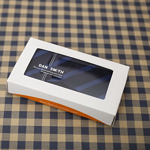 DBA7A02F Navy Stripes Bow Tie Microfiber Elegant For Business Hand-model Bow Tie By Dan Smith