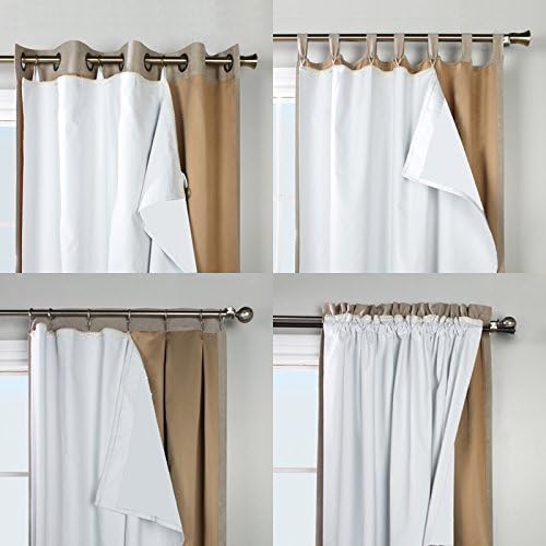 ThermaPlus Superior Liner Blackout Curtain Lining, by Commonwealth Home Fashions (45" Wide by 88" Long)