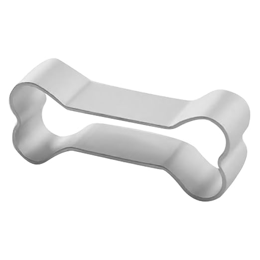 title=Forma Osso Di Cane Stampo Per Torta Biscotto Pasta Cioccolato, in Acciaio Inox,