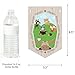 Big Dot of Happiness Woodland Creatures - Birthday Party Bunting Banner - Forest Friends Party Decorations - Happy Birthday