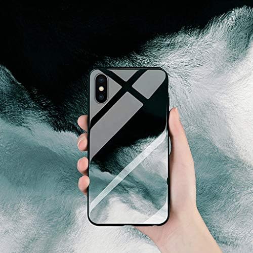 JLZS Fashion Iphone 6s Mobile Shell 6plus Trend Apple 8/7 Men And Women X Cool Color Apple Xs Max Personality Xs Beautiful Xr With Lanyard Nordic Style (color : X)