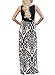Chase Secret Womens Vintage Boho Empire Tank Top Casual Maxi Long Dress Medium Black