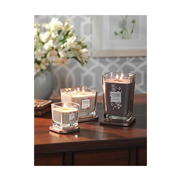 Yankee Candle Elevation Collection with Platform Lid Velvet Woods