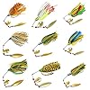Easy-Catch-10Pack-184g064oz-Mixed-Wonderfull-Colors-Fishing-Hard-Spinner-Baits-Lures-Kit-Spinnerbait-Pike-Bass-with-Hand-Holographic-Painted-Blades-for-Saltwater-Fishing Easy-Catch-10Pack-184g064oz-Mixed-Wonderfull-Colors-Fishing-Hard-Spinner-Baits-Lures-Kit-Spinnerbait-Pike-Bass-with-Hand-Holographic-Painted-Blades-for-Saltwater-Fishing