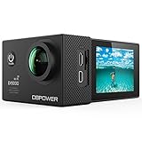 DBPOWER EX5000 Action Camera , 14MP 1080P HD WiFi Waterproof Sports Cam 2 Inch LCD Screen , 170 Degree Wide Angle Lens , 98ft Underwater DV Camcorder With 16 Accessories Kits (A-Action camera)