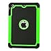 Fulland Case for iPad Mini/Ipad Mini 2 /ipad Mini 3 with Screen Protector, Cleaning Cloth and Stylus Pen - Green