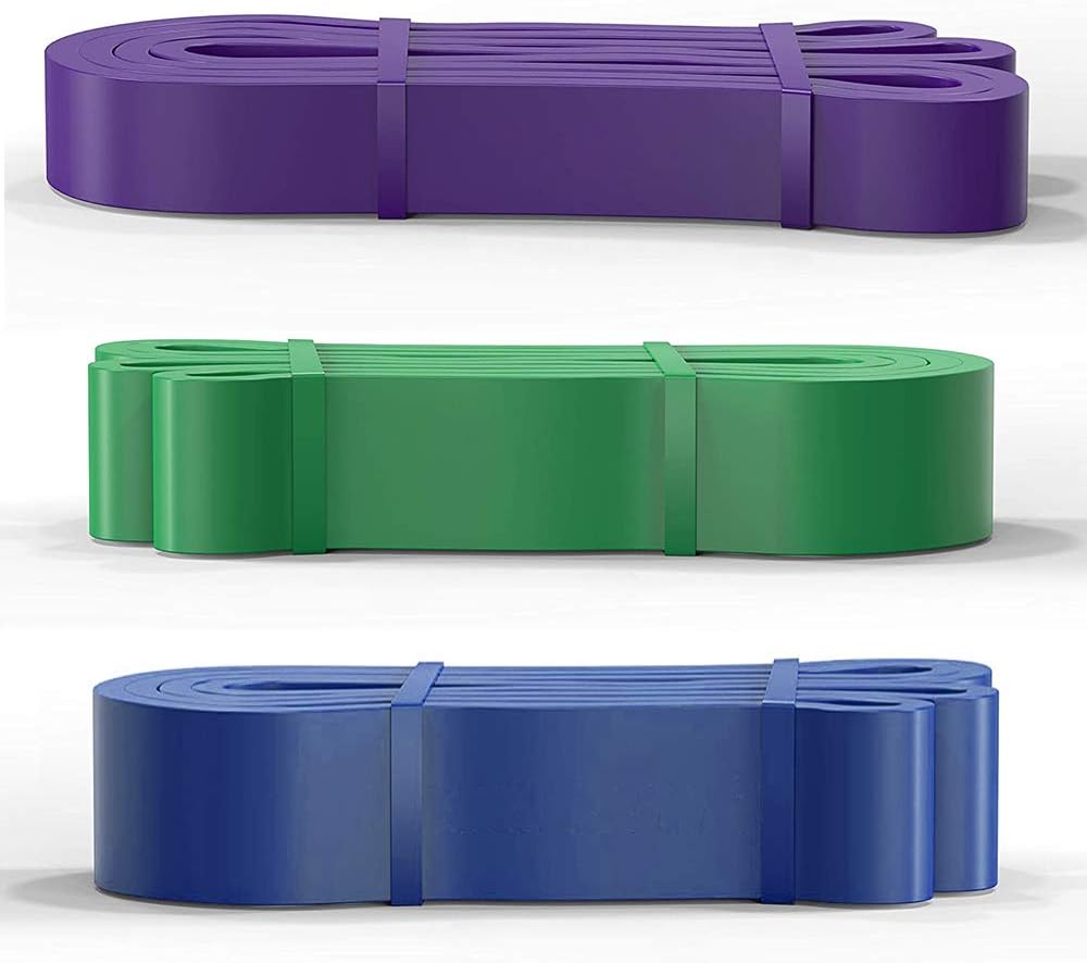 Rainlin Pull Up Assistance Bands for Workout/Exercise - Powerlifting Band - Mobility Band - Heavy Duty Resistance Band - for Strength Training, Physical Therapy