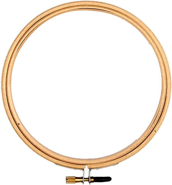 EdmundsRounded Edge Embroidery Hoop 5" - Natural