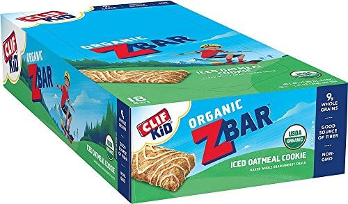 Clif Kid® Organic ZBar Iced Oatmeal Cookie -- 18 Bars