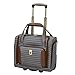 LONDON FOG Kensington15-Inch 2-Wheel Under The Seat Bag, Blue Tan Plaid, 15-Inch