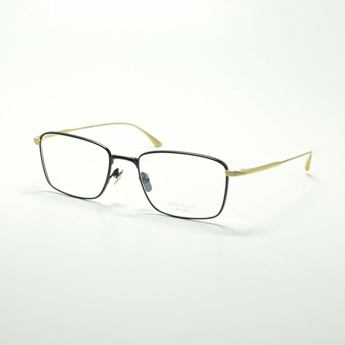 Amazon 増永眼鏡 Masunaga マスナガ Since 1905 Lex Col 39 Black Gold メガネ 眼鏡 めがね メンズ レディース おしゃれ ブランド 人気 フレーム 流行り レンズ サングラス 通販