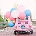 36 Inch Big Balloon Helium Giant Sky Blue Balloons, 6ct
