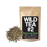 Wild Foods Organic Green Tea, Gunpowder Loose Leaf Tea, 8 oz.