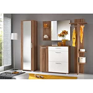 JUSTyou IDO Conjunto de muebles de entrada recibidor Tamaño: 195x225x35