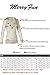 Merryfun Women's Sport Casual Long Sleeve Knitted Draped Button Blouse Top, K L