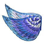 Fanciful Bird Wings, in Purple