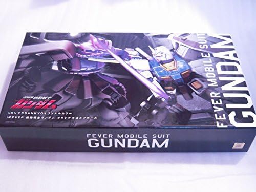 SANKYO [pachinko FEVER Mobile Suit Gundam original goods Gunpla golf ball] toy plastic model