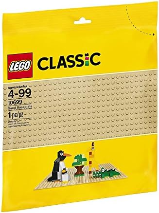 LEGO Classic Sand Baseplate - Pack of 3