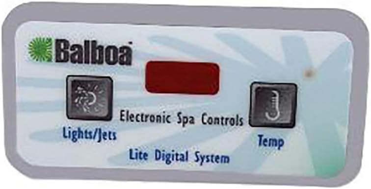 Balboa 30-175-4116 Topside Panel, E2 LT Digital, LED, 54116